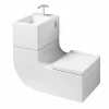 Inodoro Y Lavabo Suspendido (incluye Tapa Y Grifería De Lavabo) – W+W – A893020001
