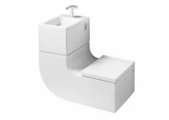 Inodoro Y Lavabo Suspendido (incluye Tapa Y Grifería De Lavabo) – W+W – A893020001