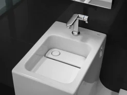Inodoro Y Lavabo Suspendido (incluye Tapa Y Grifería De Lavabo) – W+W – A893020001
