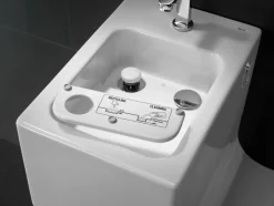 Inodoro Y Lavabo Suspendido (incluye Tapa Y Grifería De Lavabo) – W+W – A893020001