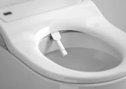 In-Wash® Inspira – Smart Toilet Suspendido Rimless Con Salida A Pared. Incluye Tapa Y Asiento. Necesita Toma De Red – Roca – A803060001