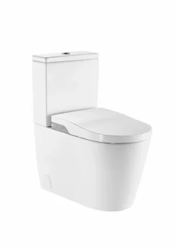 In-Wash® Inspira – Smart Toilet Adosado A Pared Rimless Con Salida Dual. Incluye Cisterna, Tapa Y Asiento. Necesita Toma De Red – Roca – A80306L001