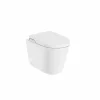 In-Wash® Inspira – Smart Toilet Adosado A Pared Rimless Para Tanque Empotrable. Incluye Tapa Y Asiento. Necesita Toma De Red – Roca – A803063001