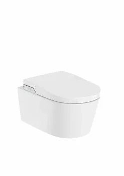 In-Wash® Inspira Con In-Tank® – Smart Toilet Suspendido Rimless Con Tanque Integrado. Incluye Tapa Y Asiento. Necesita Toma De Red – Roca – A803094001