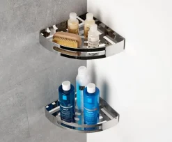 Jabonera Baño Triangular T20 AISI 304 Cromo – 30001T200120 – AQG