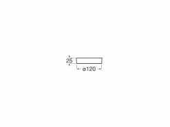 Jabonera De Encimera Negra – Rondo – Roca – A817793012