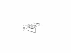 Jabonera De Pared (Posibilidad De Instalación Mediante Tornillería O Adhesivo) – Victoria – Roca – A816683001