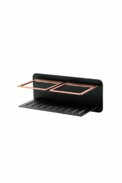 JABONERA FRONTAL IMAN NEGRO ORO ROSA Ref – ADI011/NOR – Imex