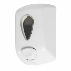 Jabonera Manual Blanca – PrestoEquip – 88308