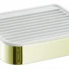 Jabonera Pared – Dorado Pvd Modelo Combis – 6523056 – Manillons Torrent
