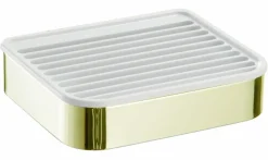 Jabonera Pared – Dorado Pvd Modelo Combis – 6523056 – Manillons Torrent