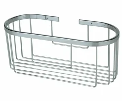 Jabonera Rejilla Baño Ovalada O05 AISI 304 Cromo – 30001O050120 – AQG