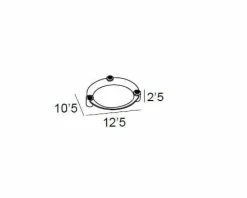 Jabonera Sobremesa – Oro-Blanco Modelo Combis – 6670050 – Manillons Torrent