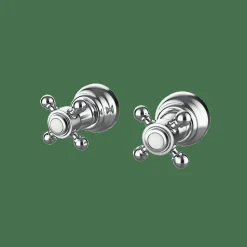 Juego Llaves Empotrar 1/2 1866 Cromo Estilo Premium Colección CLÁSICA 240290 – GRB Mixers
