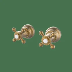 Juego Llaves Empotrar 1/2 1866 Latón Viejo Estilo Premium Colección CLÁSICA 240299 – GRB Mixers