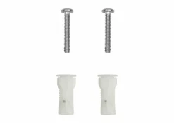 Kit Conjunto Fijación Bisagra Para Asiento De Inodoro – Roca – AI0002400R