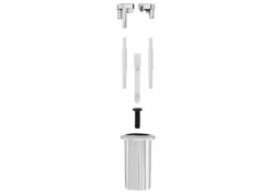 Kit De Doble Pulsador Largo Para Mecanismo De Descarga D2D Y D4D – Roca – AH0001700R