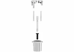 Kit Doble Pulsador Corto Para Cisterna Dual D2D Y D4D – Roca – AH0001800R
