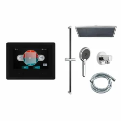 Kit Ducha Carbono Visto – 79920000 – Galindo