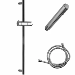Kit Ducha Tekno Con Accesorios Futura Níquel – 367571 – Galindo – LuxCover