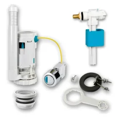 Kit Mecanismos Llenado Lateral Y Descarga Doble A Cable – Drena
