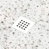 Kit Para Plato De Obra Con Sumidero Ruber Con Sifón De 30 Mm Y Rejilla FEELS SNOWY Reducido – EVO FEELS -IB20026R – Estil Gurú