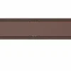 Kit Para Plato De Obra Con Sumidero Ruber Con Sifón De 50 Mm Y Rejilla EVOLUX LISA CHOCOLATE 70 X 7 Cm- EVOLUX -IE61401 – Estil Gurú
