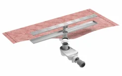 Kit Para Plato De Obra Con Sumidero Ruber Reducido Con Sifón De 30 Mm Y Rejilla EVOLUX LISA 60 X 7 Cm Reducido – EVOLUX -IE41000R – Estil Gurú