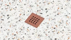 Kit Para Plato De Obra Con Sumidero Ruber Con Sifón De 50 Mm Y Rejilla FEELS ROSE – EVO FEELS -IB20024 – Estil Gurú