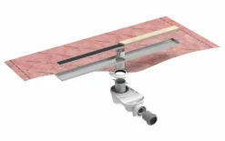 Kit Para Plato De Obra Con Sumidero Ruber Reducido Con Sifón De 30 Mm Y Rejilla EVOLUX INTEGRA 80 Reducido – EVOLUX -IE45002R – Estil Gurú