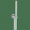 Kit Soporte Lux Con Toma Cilíndrico + Mango Tube Estilo Hidro Colección HIDROMASAJE 05040073 – GRB Mixers