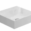 Lavabo Albus De 45X45 Sin Rebosadero Y Sin Orificio Para Grifo – Gala – G1022101