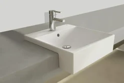 Lavabo Albus Semiempotrar De 47,5 – Gala – G1022501