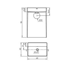 Lavabo Cabanes – Sanycces