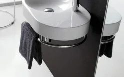 Lavabo Ceramico Suspedido Con Toallero Recto – 0065B+065BTG – Fuengirola – Bathco