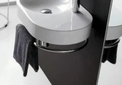 Lavabo Ceramico Suspedido Con Toallero Recto – 0065B+065BTG – Fuengirola – Bathco