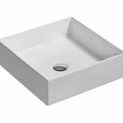 Lavabo Cuadrado Sobre Encimera – Delta Pure – Jacob Delafon