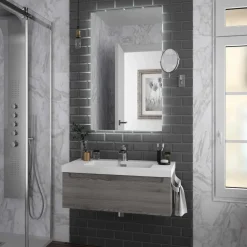 Lavabo De Carga Mineral Con Seno XL – Toscana – Salgar