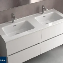 Lavabo De Porcelana Dos Senos – Constanza – Salgar