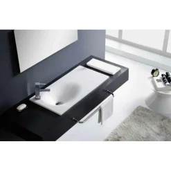Lavabo De Porcelana Sobremueble / Suspendido 00538 – Verona – Bathco
