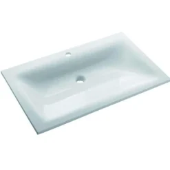 Lavabo De Porcelana Sobremueble / Suspendido 0507 60×50 Cm – Monaco – Bathco
