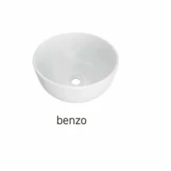 Lavabo De Resina Sobre Encimera Microtec 37x37x17 Cm – Benzo – Aquore