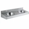 Lavabo Múltiple Prestosan Inox 2 Senos Mate – PrestoEquip – 88861