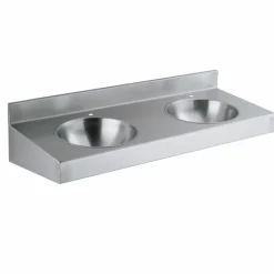 Lavabo Múltiple Prestosan Inox 2 Senos Mate – PrestoEquip – 88861