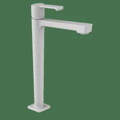 Lavabo Monomando Alto Blanco Estilo Premium Colección JOLIE 82540821 – GRB Mixers