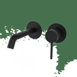 Lavabo Monomando De Empotrar Negro Estilo Premium Colección TIME 47535472 – GRB Mixers