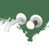 Lavabo Monomando De Empotrar Blanco Estilo Premium Colección AURA 75535751 – GRB Mixers