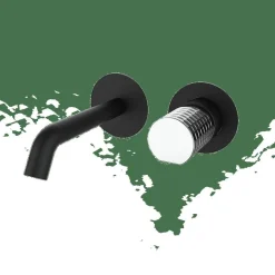 Lavabo Monomando De Empotrar Negro Estilo Premium Colección AURA 75535752 – GRB Mixers