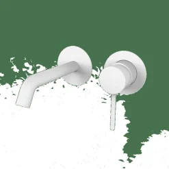 Lavabo Monomando De Empotrar Blanco Estilo Premium Colección TIME 47534471 – GRB Mixers