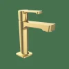 Lavabo Monomando Oro Cepillado Estilo Premium Colección JOLIE 82512827 – GRB Mixers